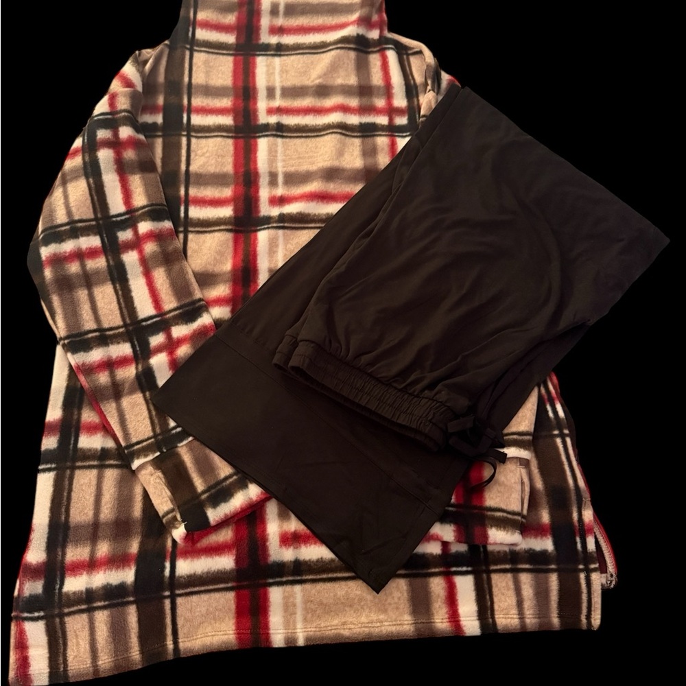 New Cuddl Duds Fleecewear with Stretch sz M